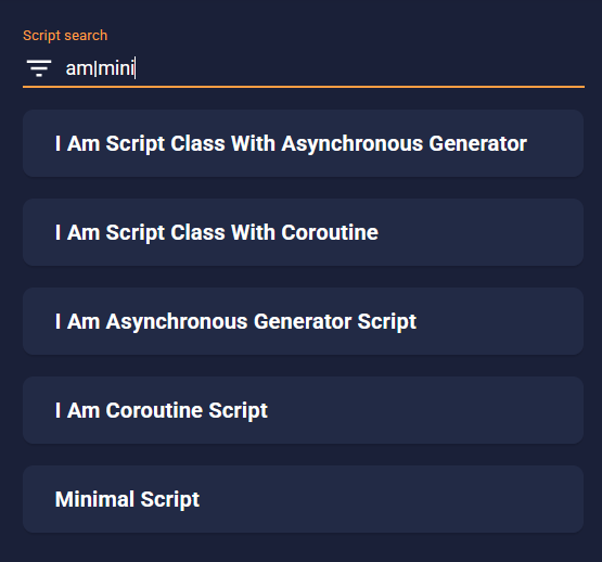 Script Search