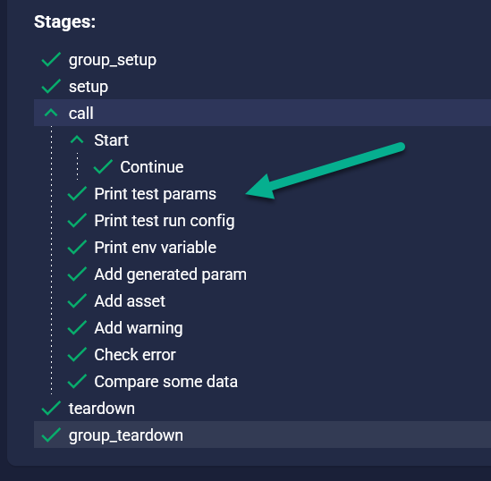 Step nesting in UI